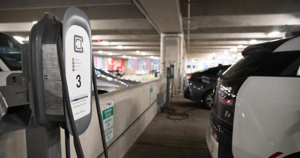 Electric Vehicle Drivers Making the Most of 22 Chargers in NJIT Parking Garages